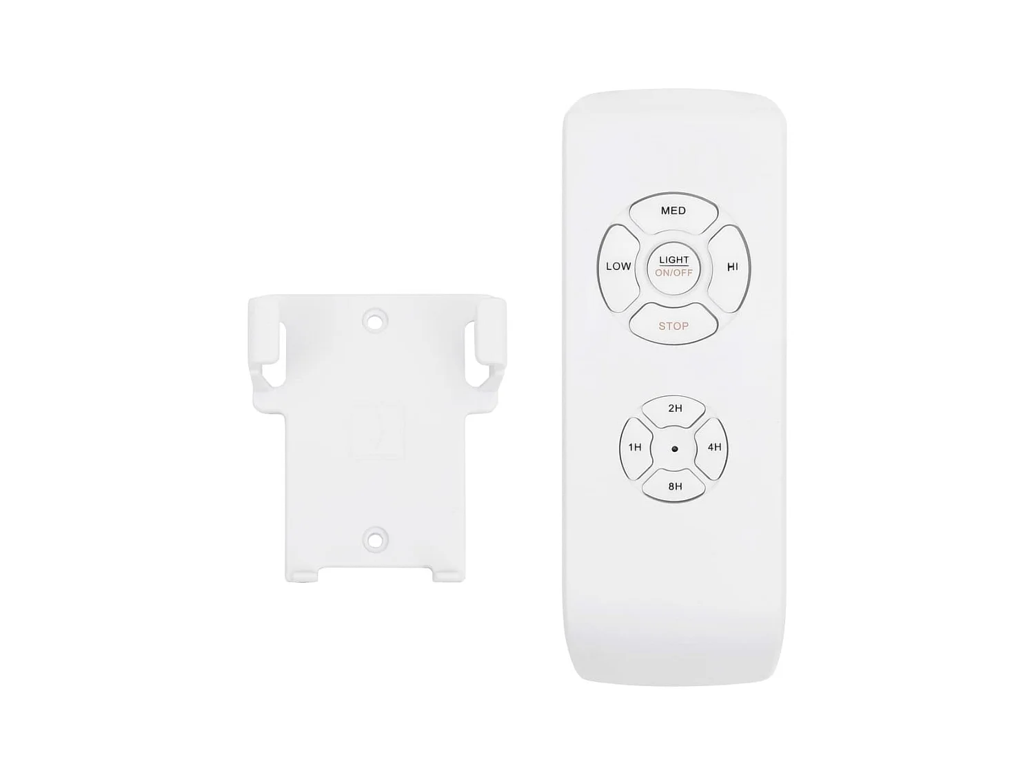 Ventilateur de plafond lampe et télécommande 76 cm Marron foncé