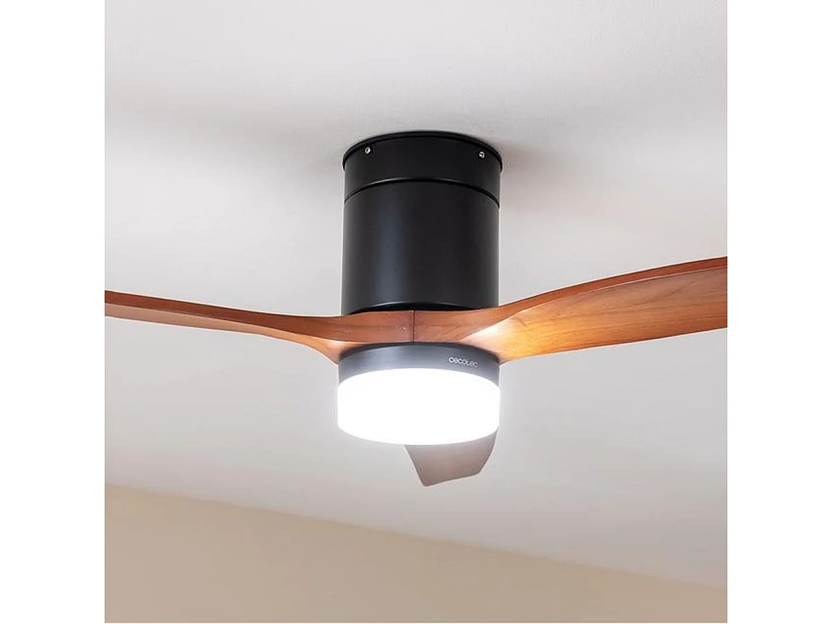 Ventilador de techo Cecotec EnergySilence Aero 5600 Classic 40W 3 aspas 6 velocidades negro Ø132 cm