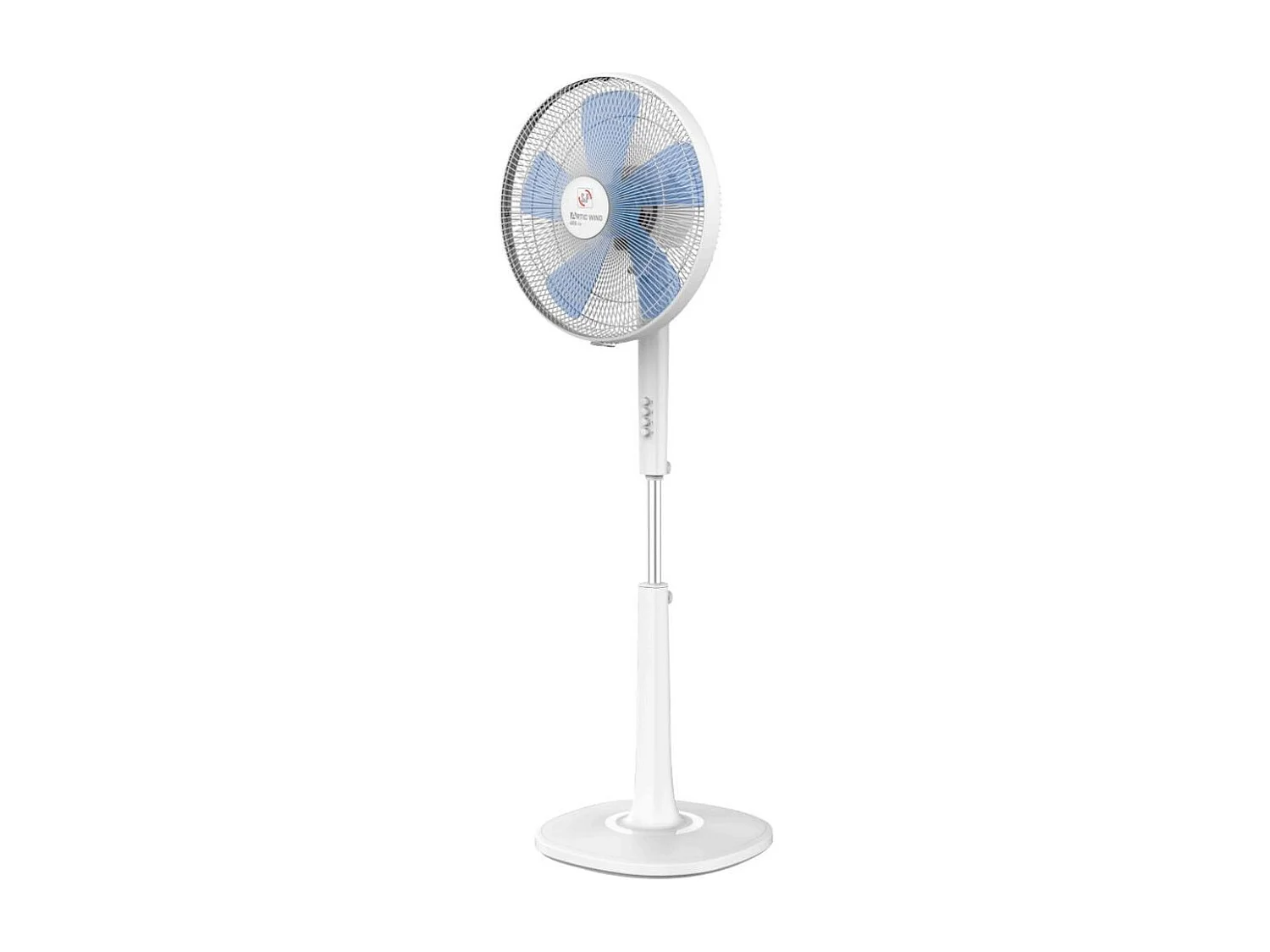 Ventilador de pie S&P Artic Wind 400CN 55W 5 aspas 3 velocidades blanco Ø40 cm