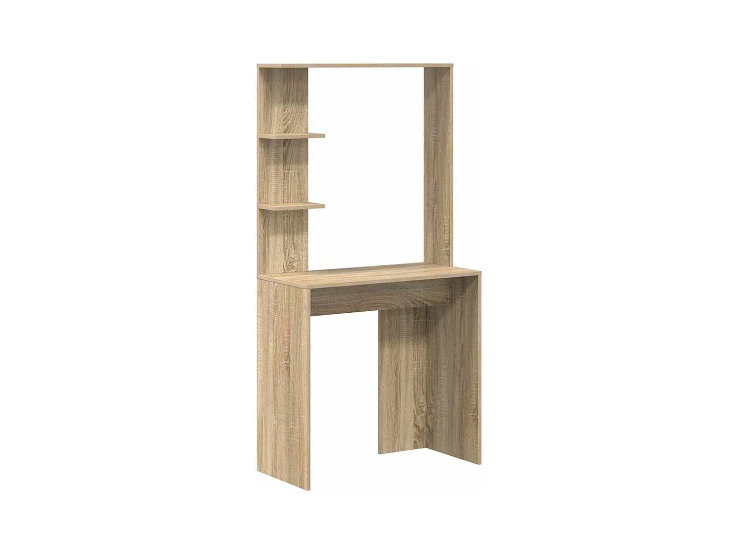 Bureau avec rangement 2 pcs Chêne Sonoma 78.5 x 37 x 154.5 cm