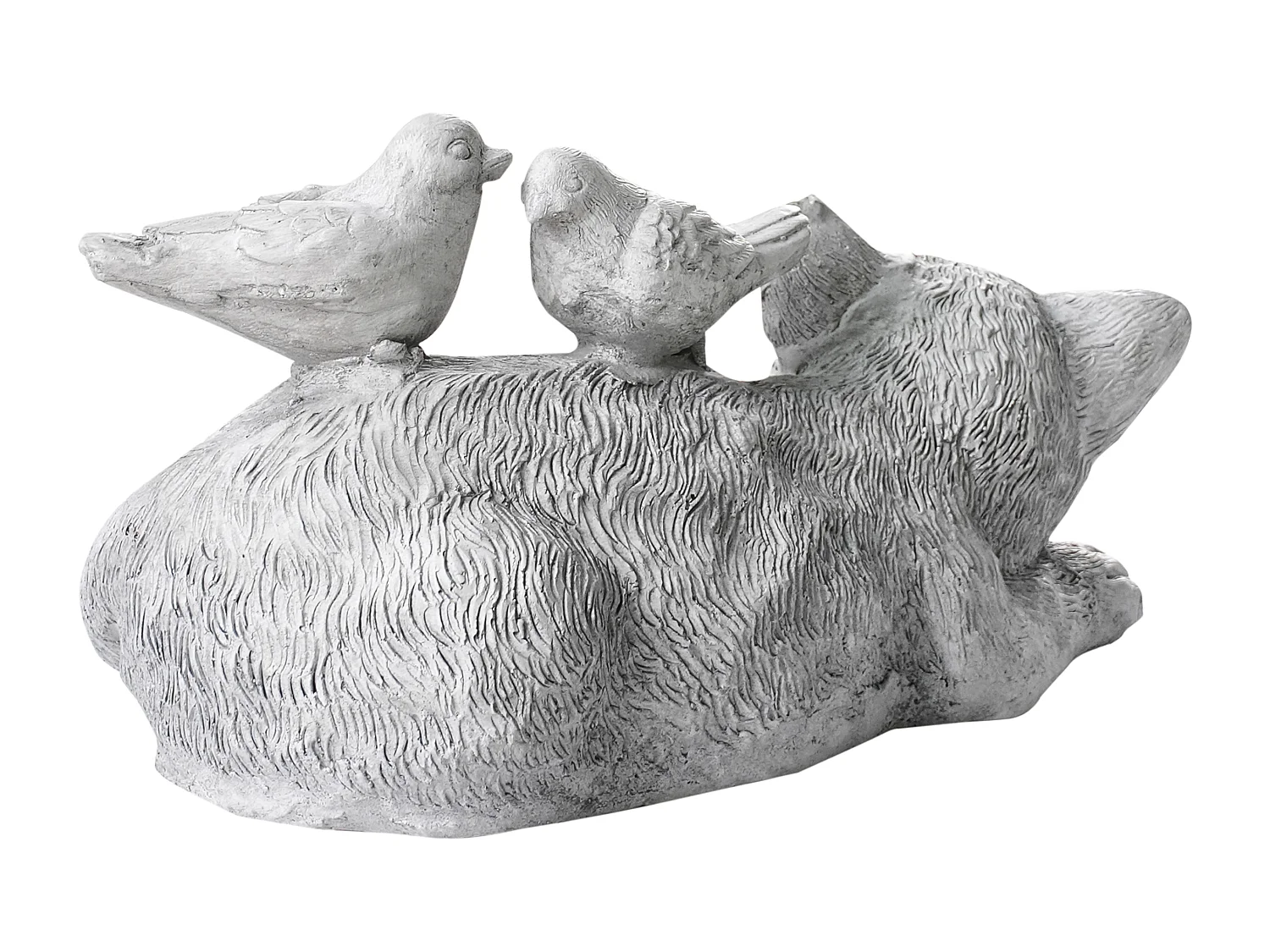 Statue de jardin KALELA Chat Gris