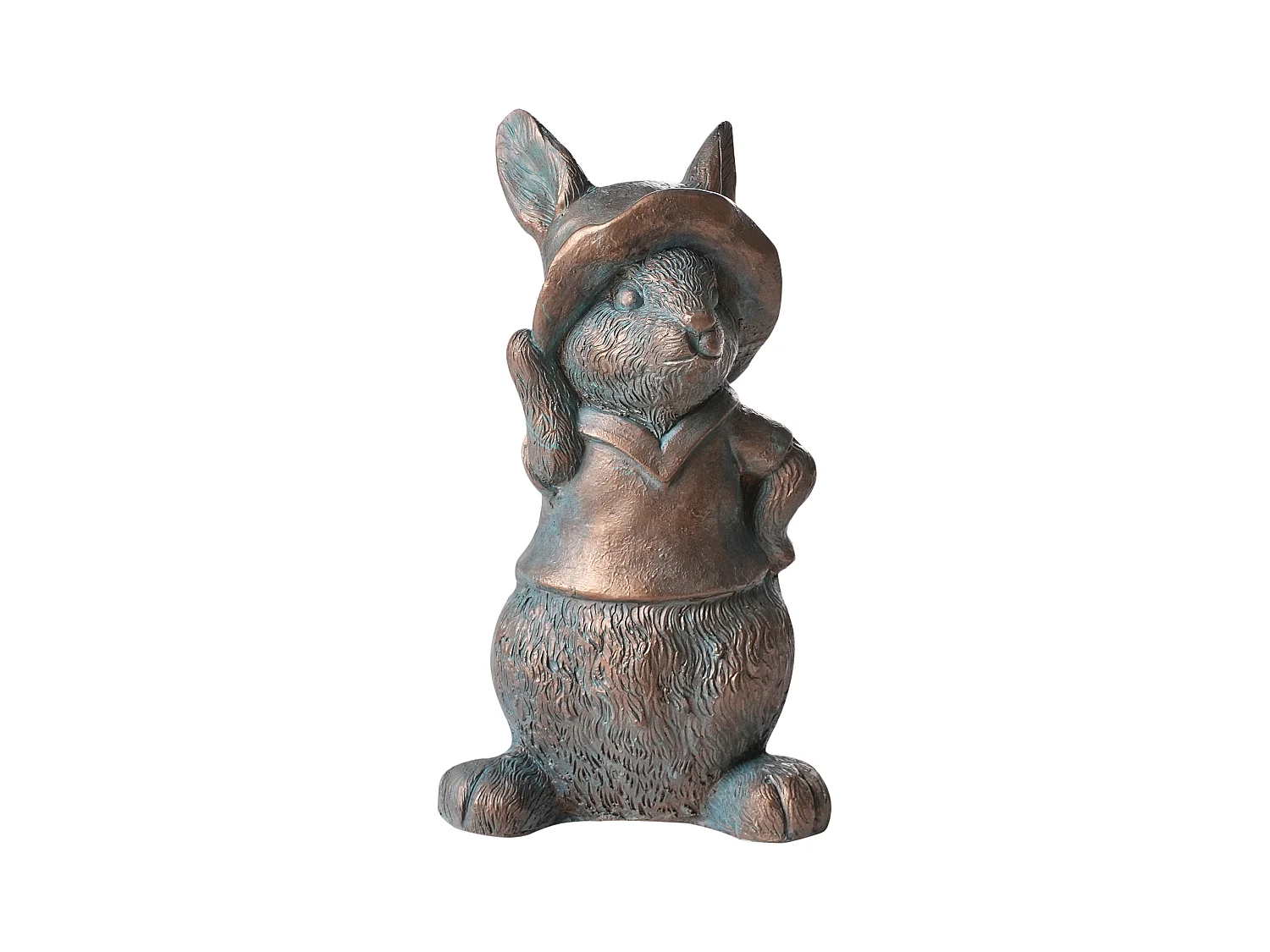 Statue de jardin KONAKRY Lapin Marron