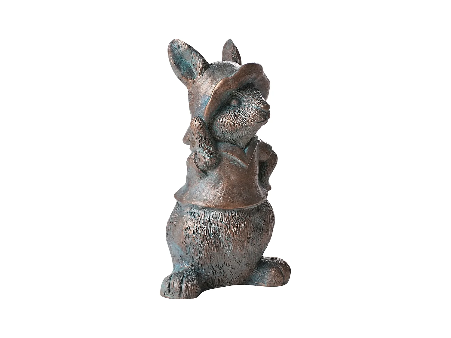 Statue de jardin KONAKRY Lapin Marron