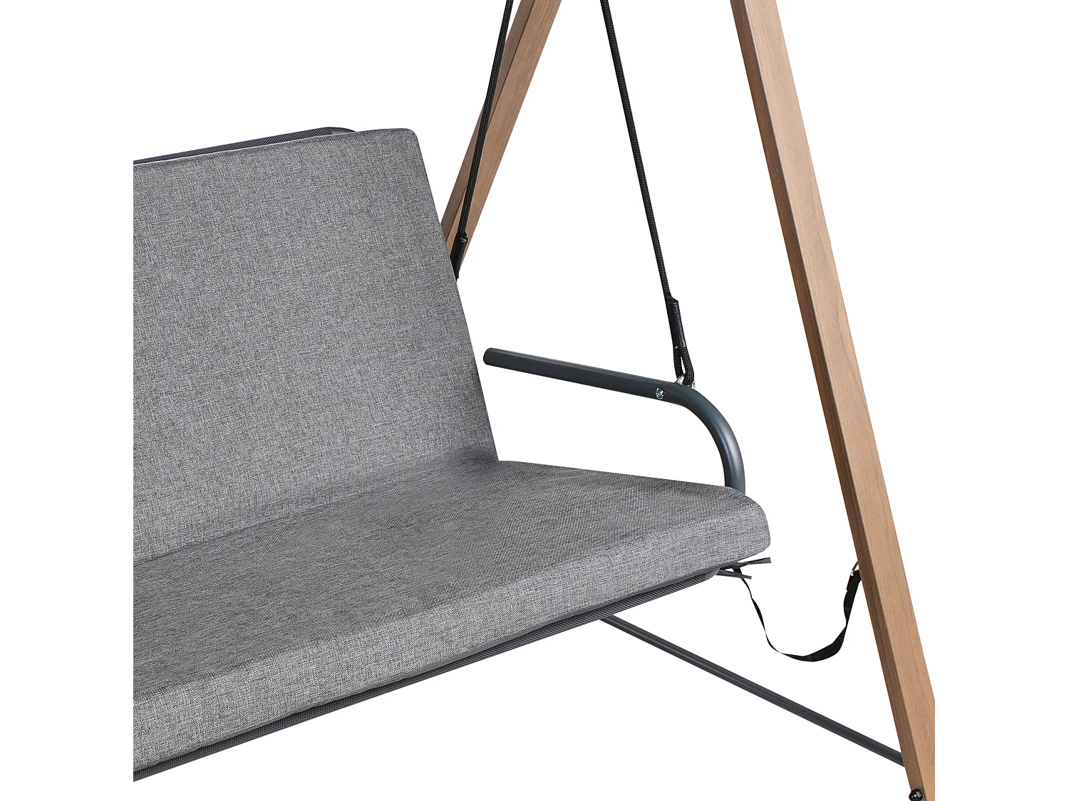 Balancelle de jardin BONAGIA Métal Gris