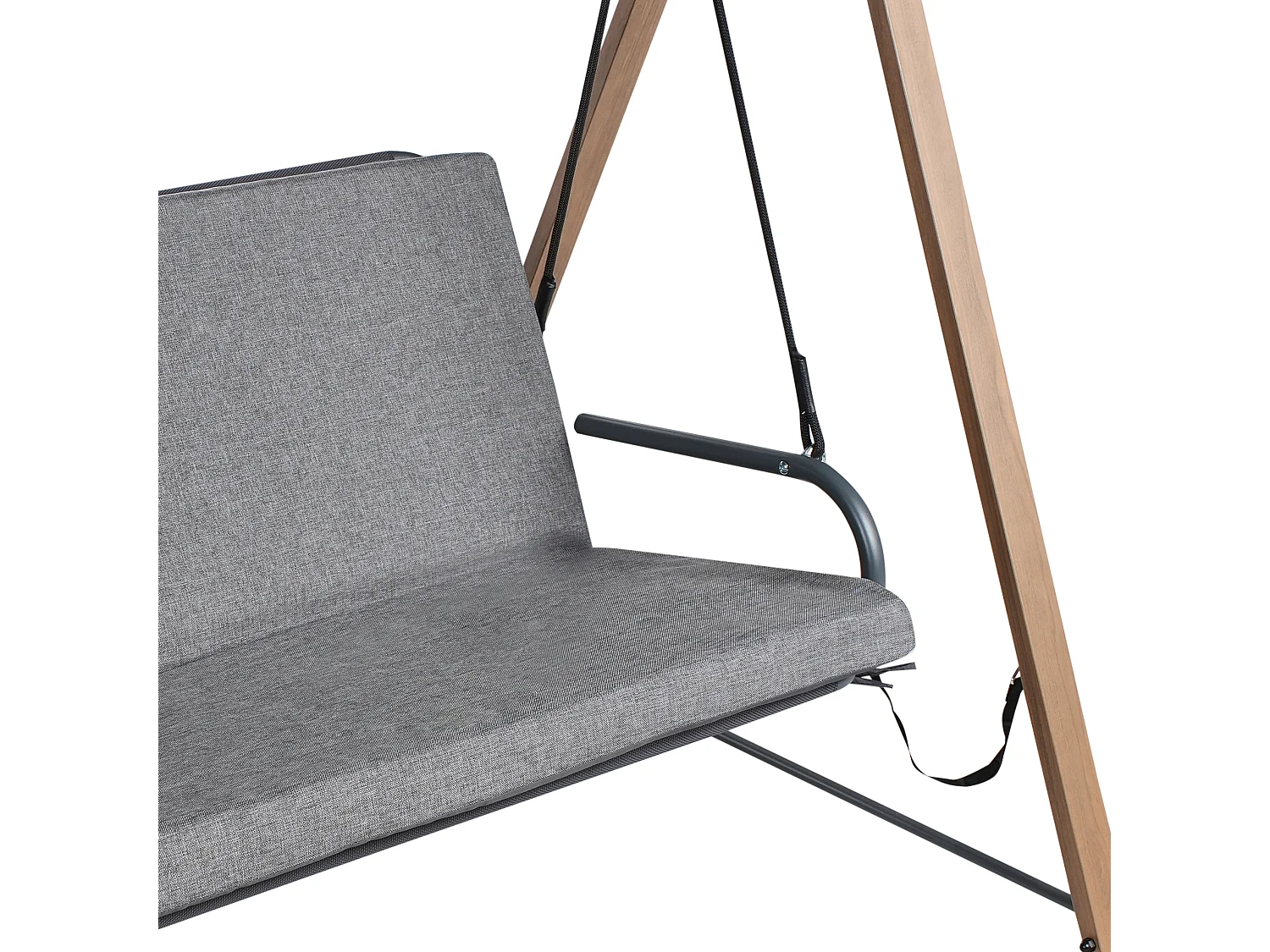 Balancelle de jardin BONAGIA Métal Gris