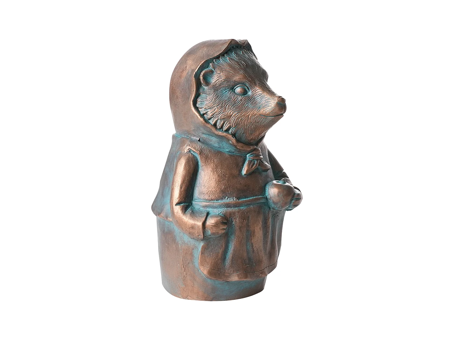 Statue de jardin LOLA Hérisson Marron