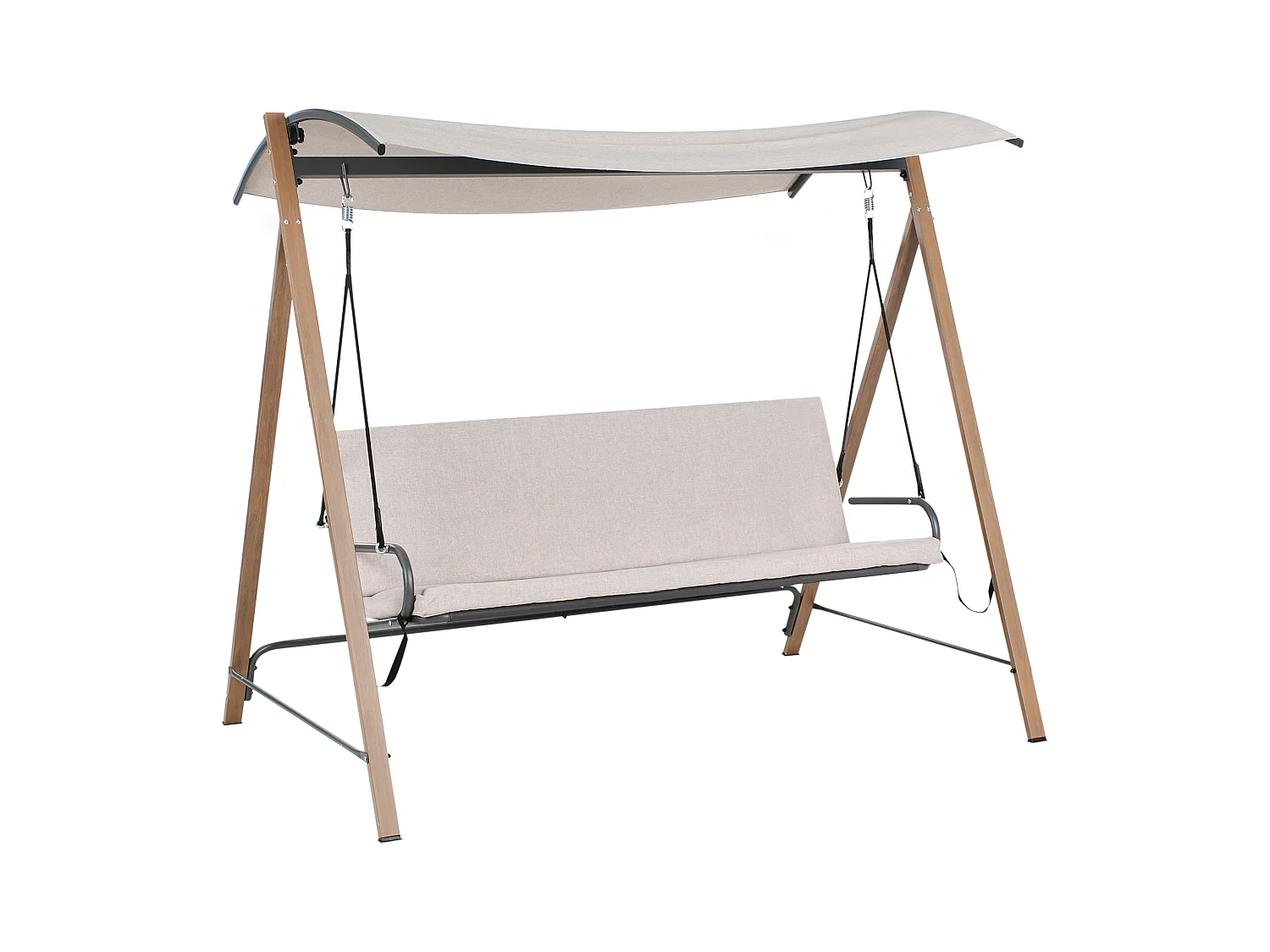 Balancelle de jardin BONAGIA Métal Beige