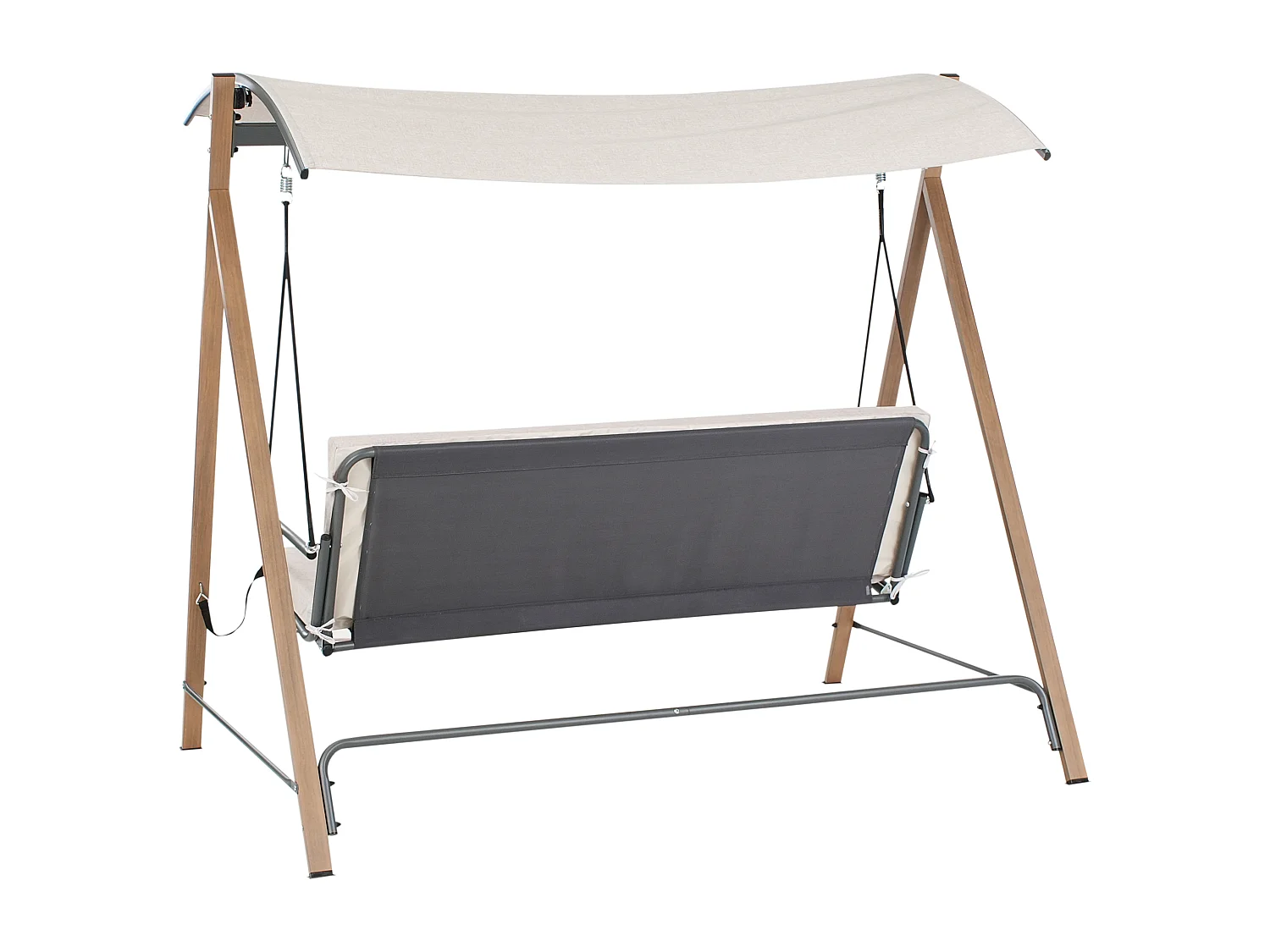 Balancelle de jardin BONAGIA Métal Beige