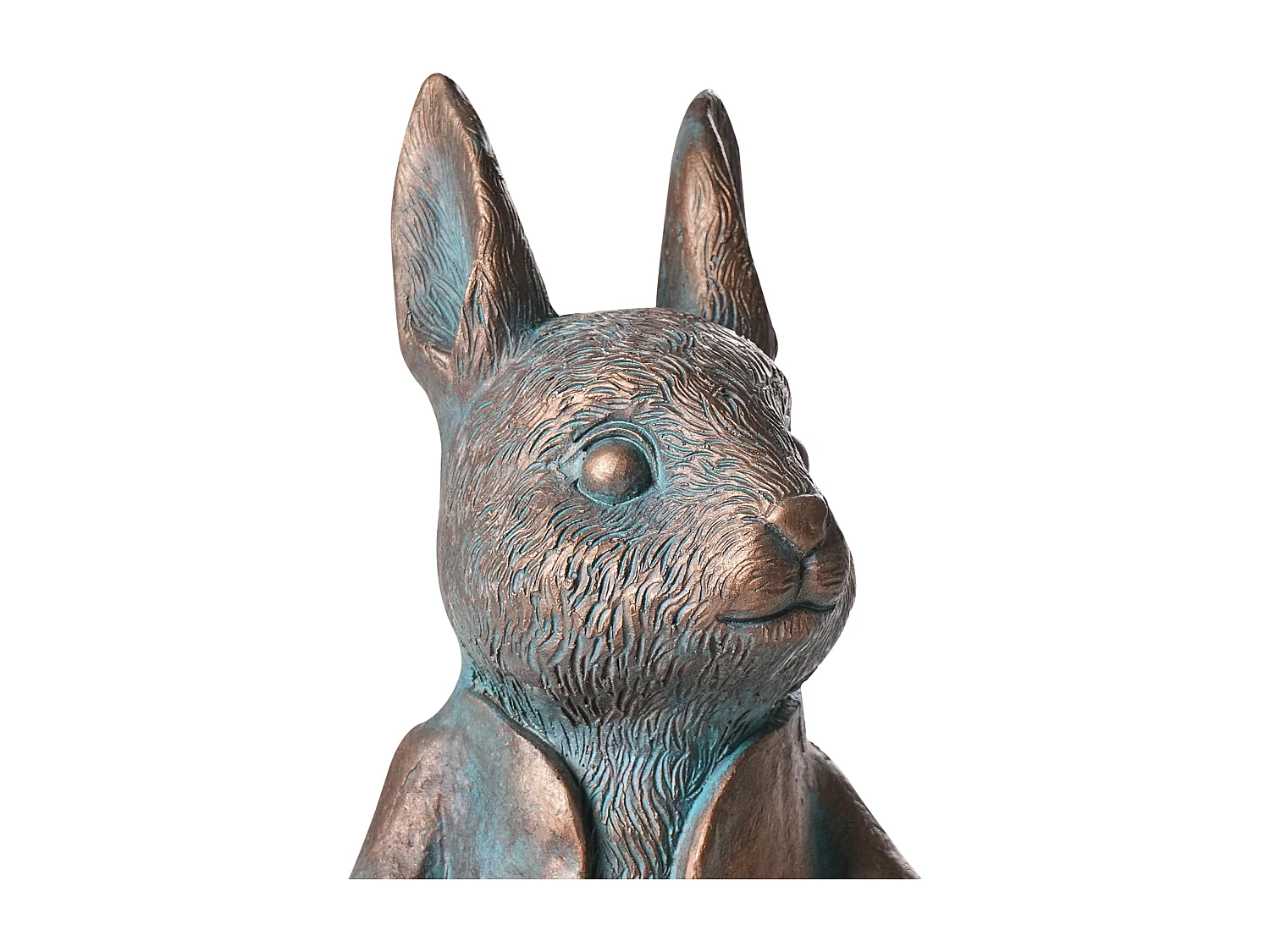 Statue de jardin TONDON Lapin Marron