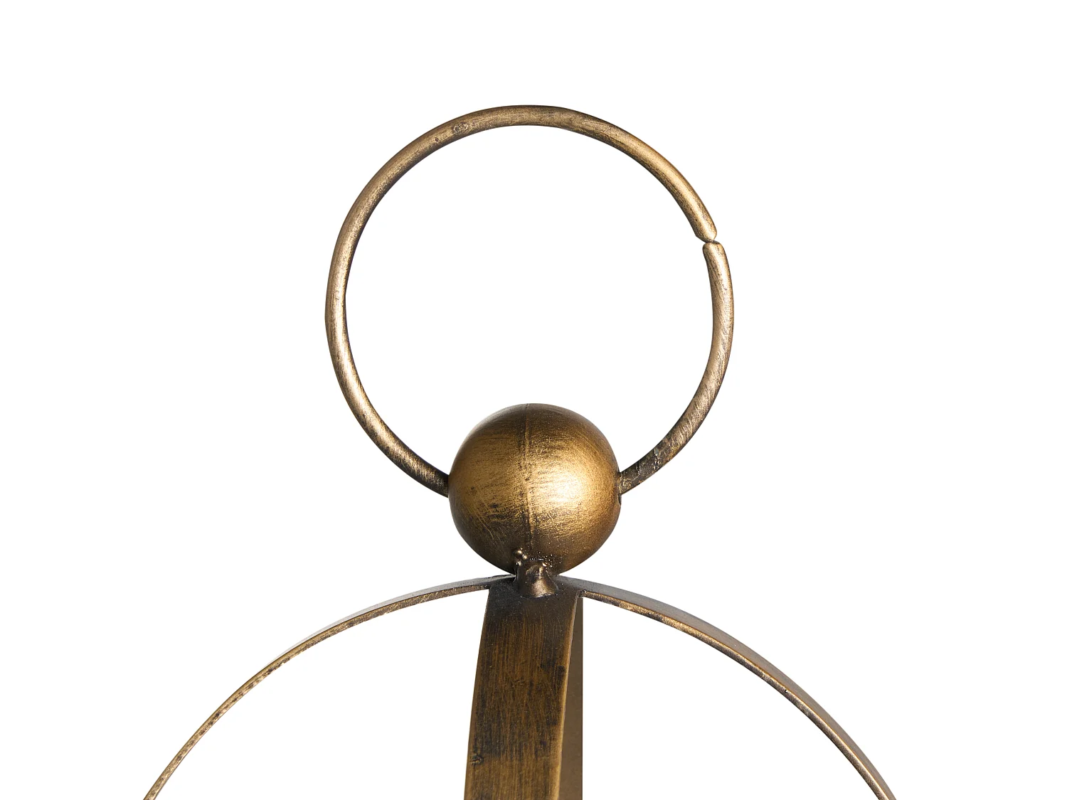 Bougeoir MARAWI 48 cm Métal Doré