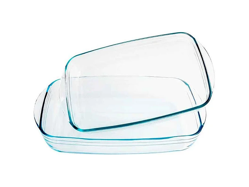 Set de 2 fuentes para horno Classic Pyrex rectangular 1,9L/2,6L