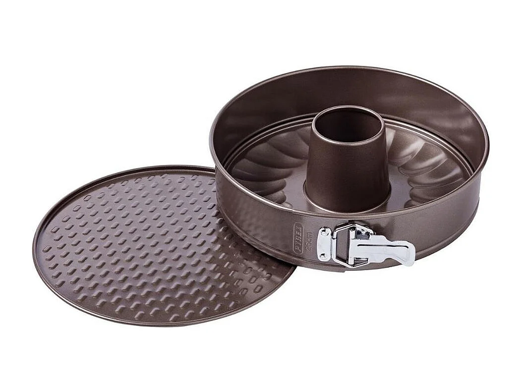 Molde desmontable Asimetria Pyrex acero negro Ø26 cm