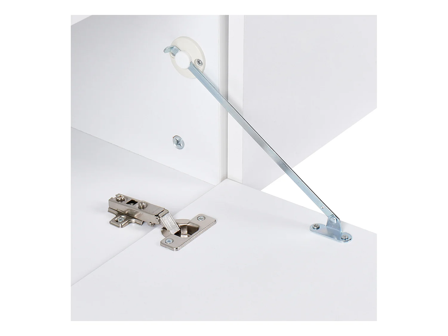 Meuble TV mural GLADSTONE Blanc