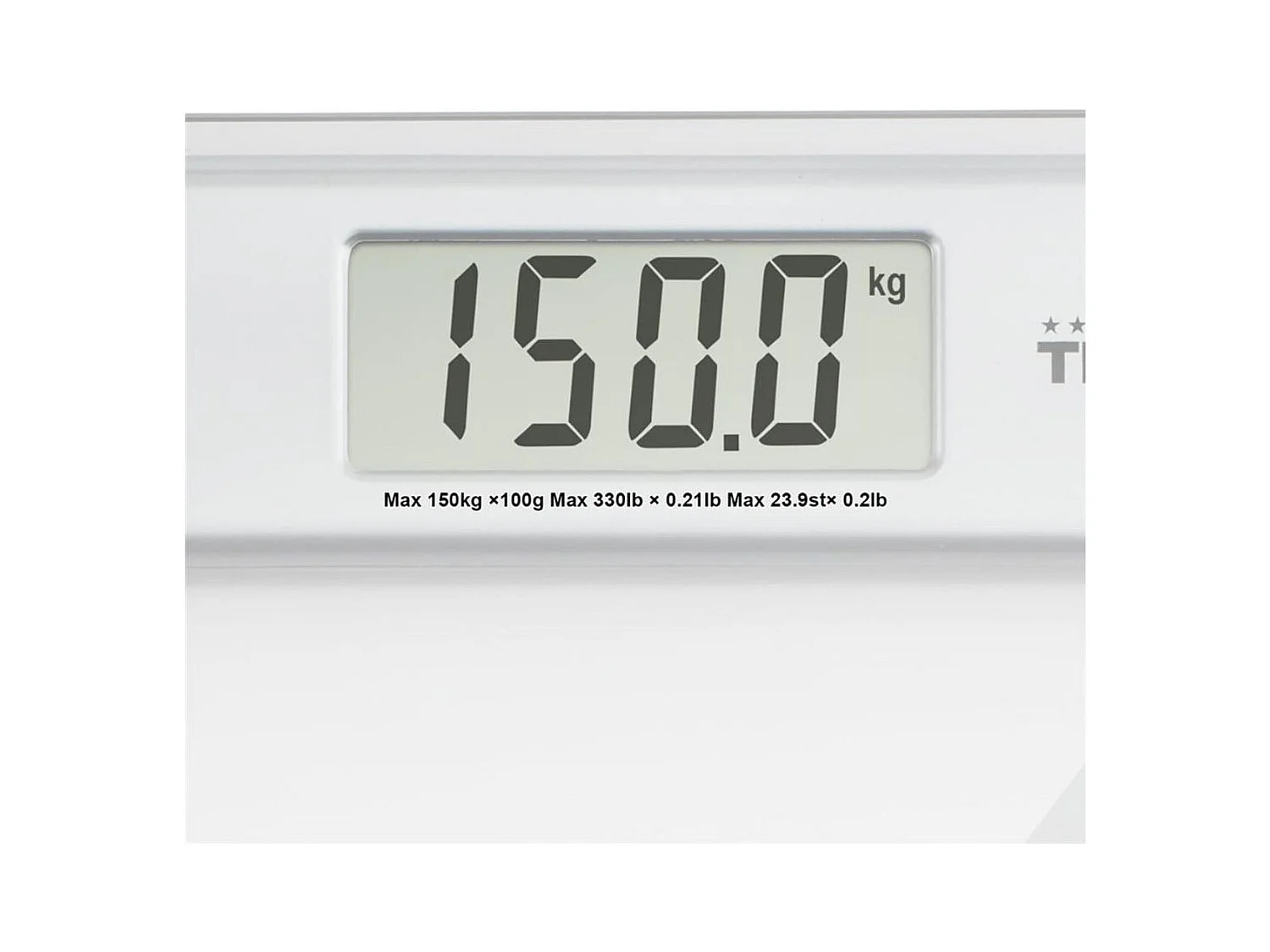 Báscula de baño Tristar WG2421 pantalla LCD blanco