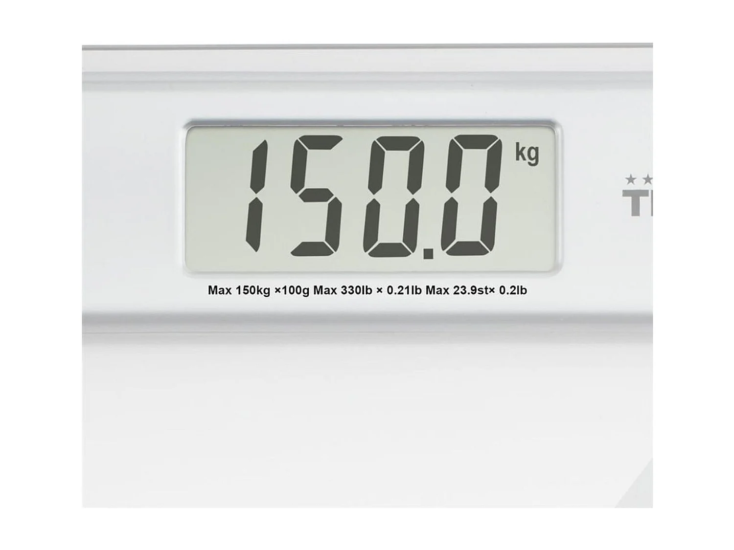 Báscula de baño Tristar WG2421 pantalla LCD blanco