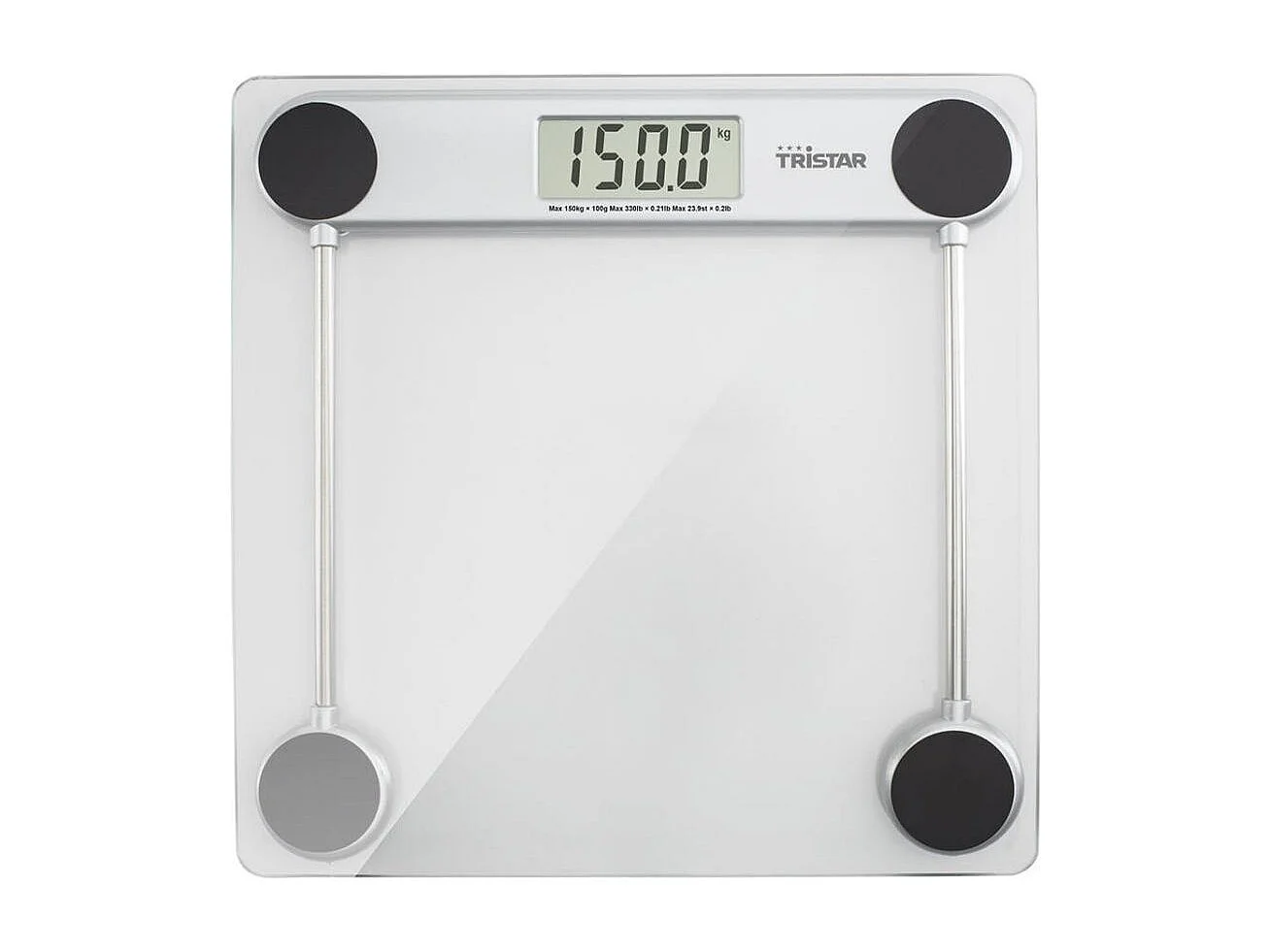 Báscula de baño Tristar WG2421 pantalla LCD blanco