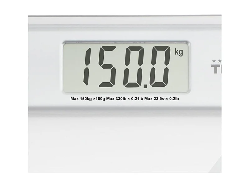 Báscula de baño Tristar WG2421 pantalla LCD blanco