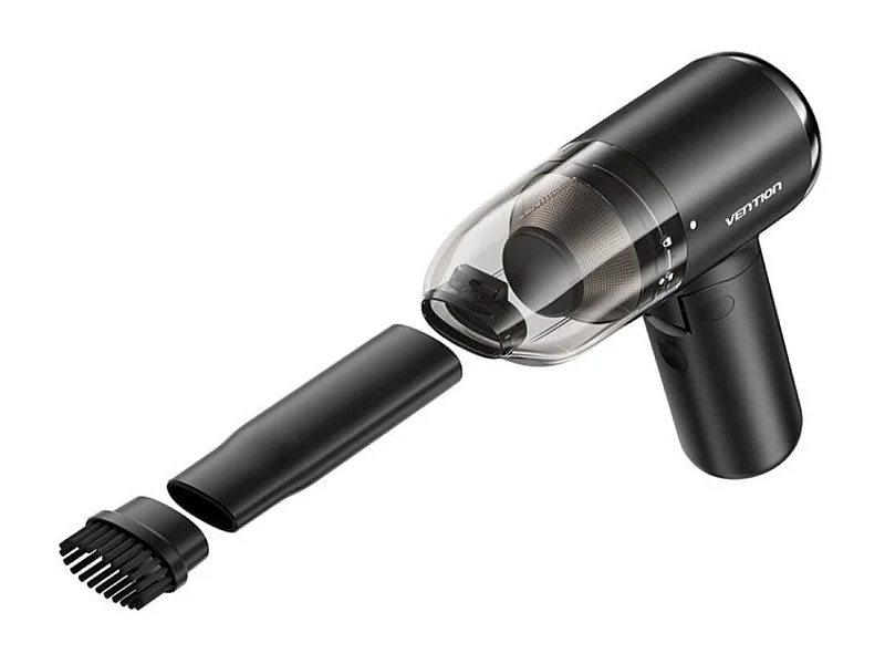 Aspirador de mano Krab0 Vention con batería negro