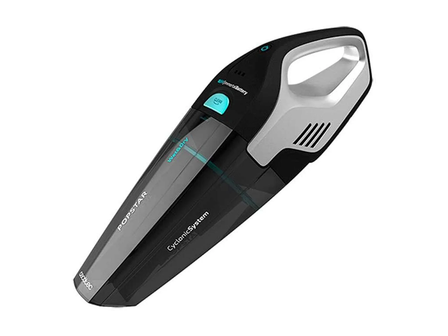 Cecotec 05540 aspirapolvere senza filo Nero Senza sacchetto