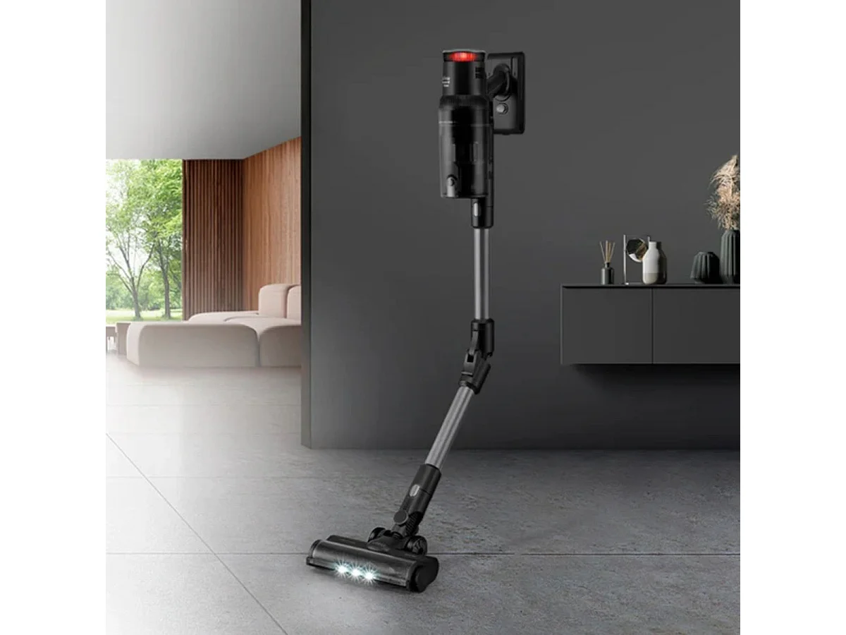 Aspirador vertical Ufesa Inspire U7 Digital 500W pantalla digital negro/gris