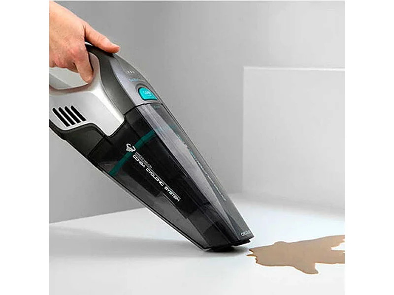 Aspirador de mano Conga Immortal ExtremeSuction Cecotec 2200mAh 14,8V 500ml con accesorios negro