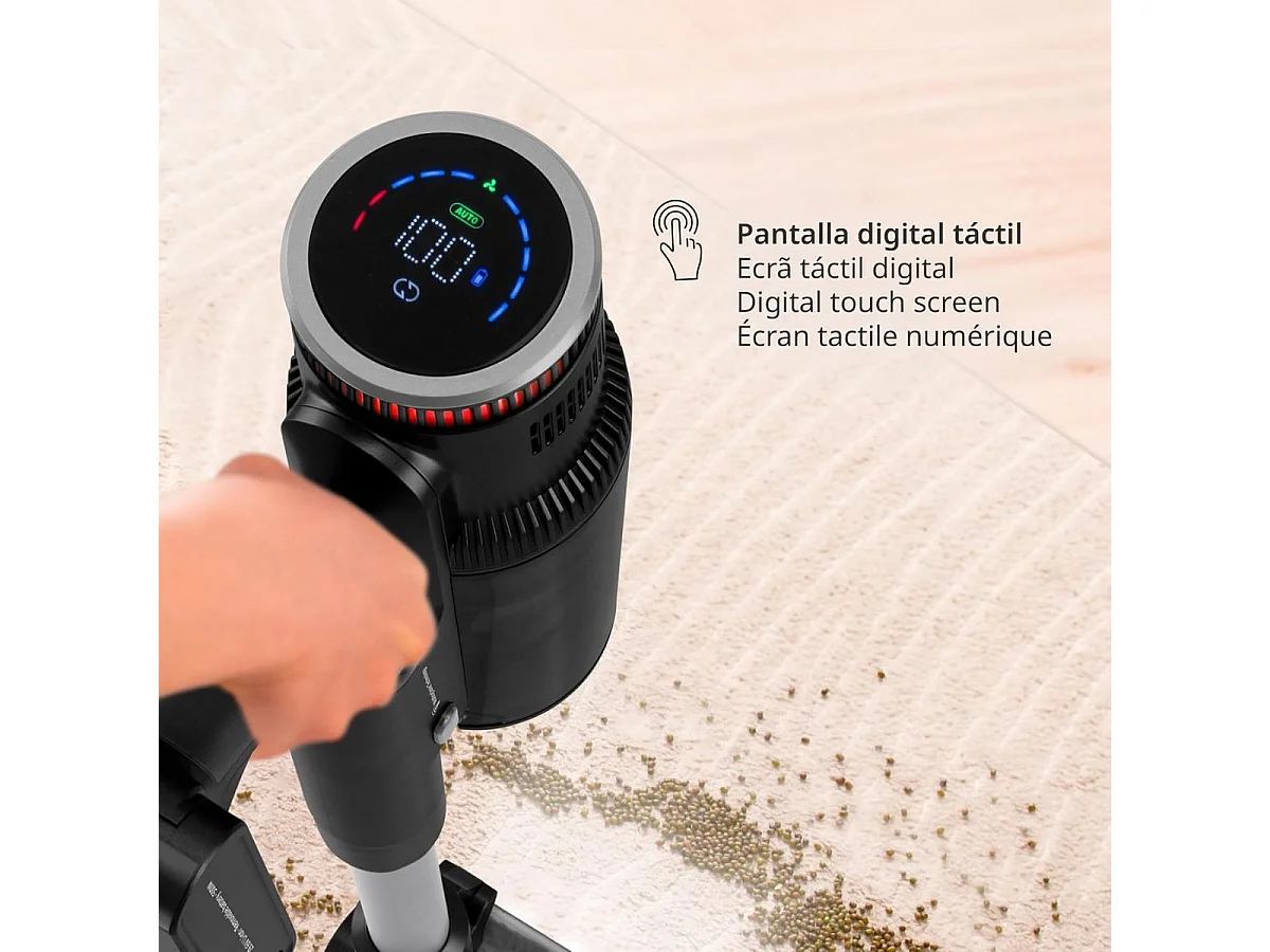 Aspirador vertical Ufesa Inspire U7 Digital Animal 500W brazo articulado gris