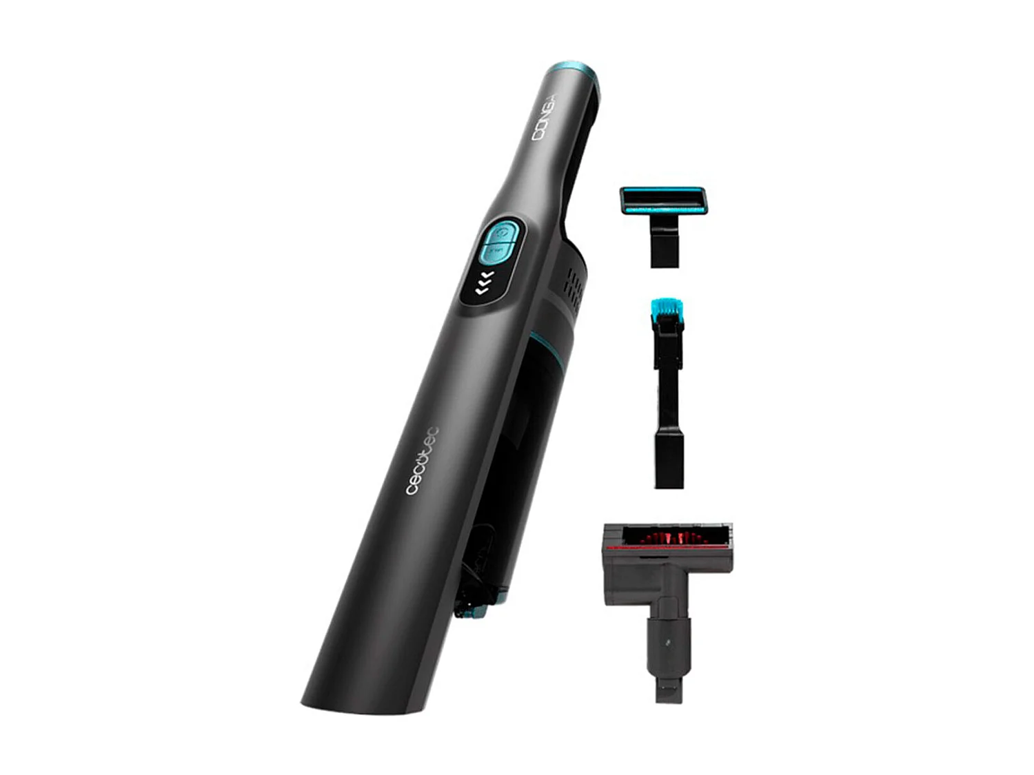 Aspirador de mano Cecotec Conga Rockstar Micro+ Turbo 210W gris