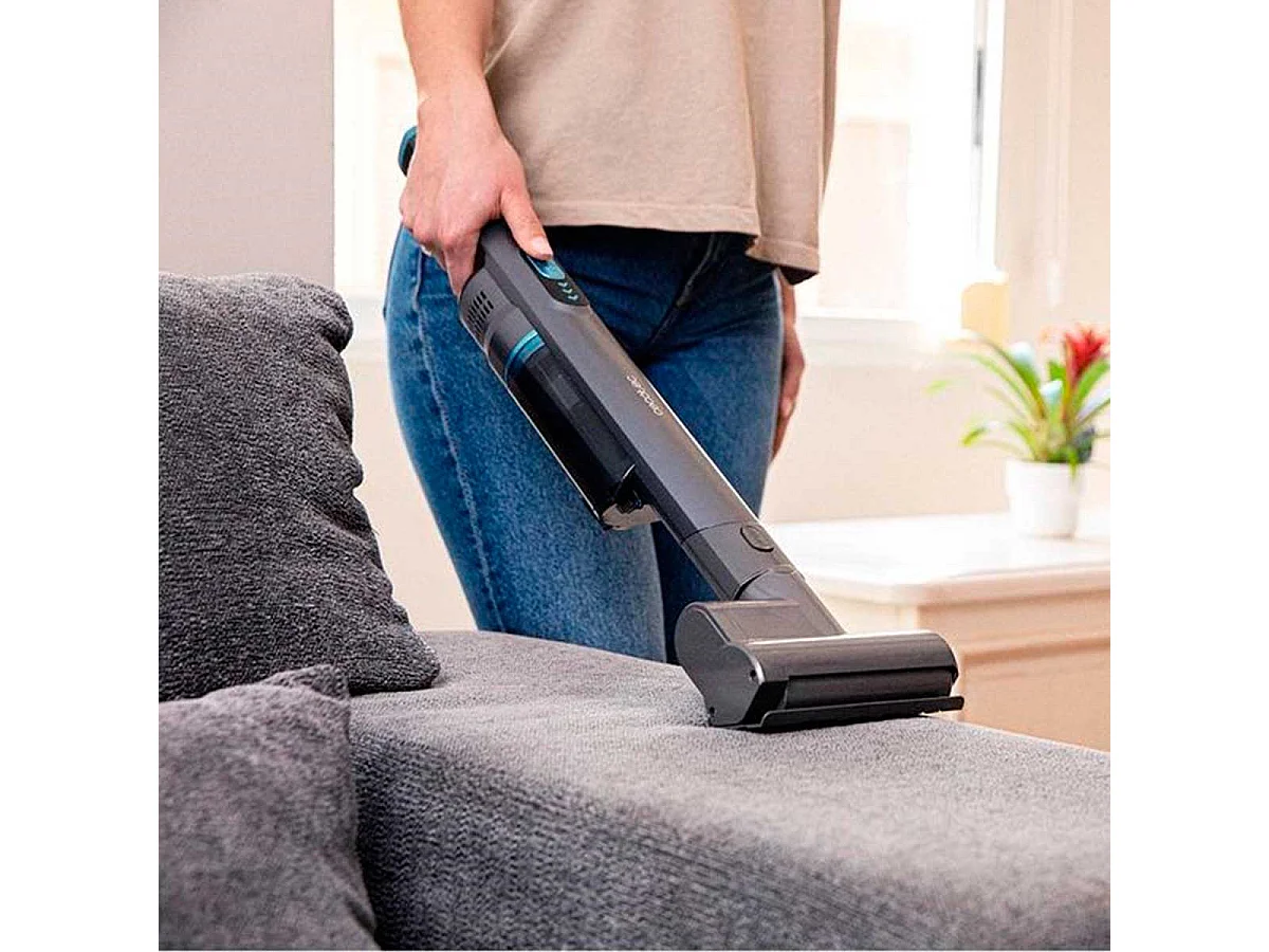 Aspirador de mano Cecotec Conga Rockstar Micro+ Turbo 210W gris