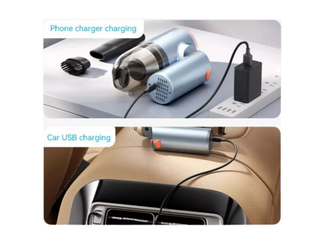 Aspirador de mano Vention Kral0 con batería azul