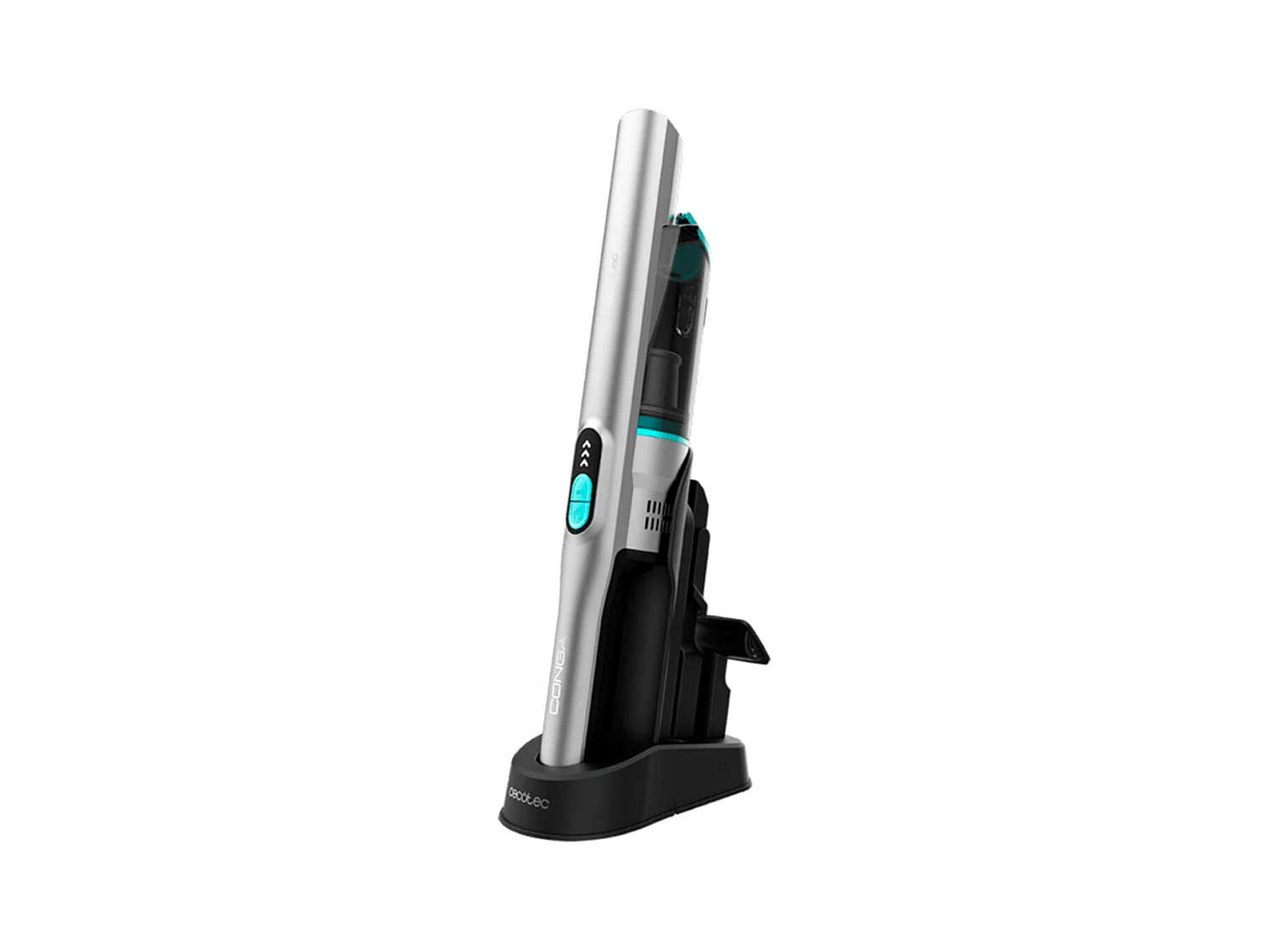 Aspirador de mano Cecotec Conga Rockstar Micro Essential 90W 13kPa 2 modos gris