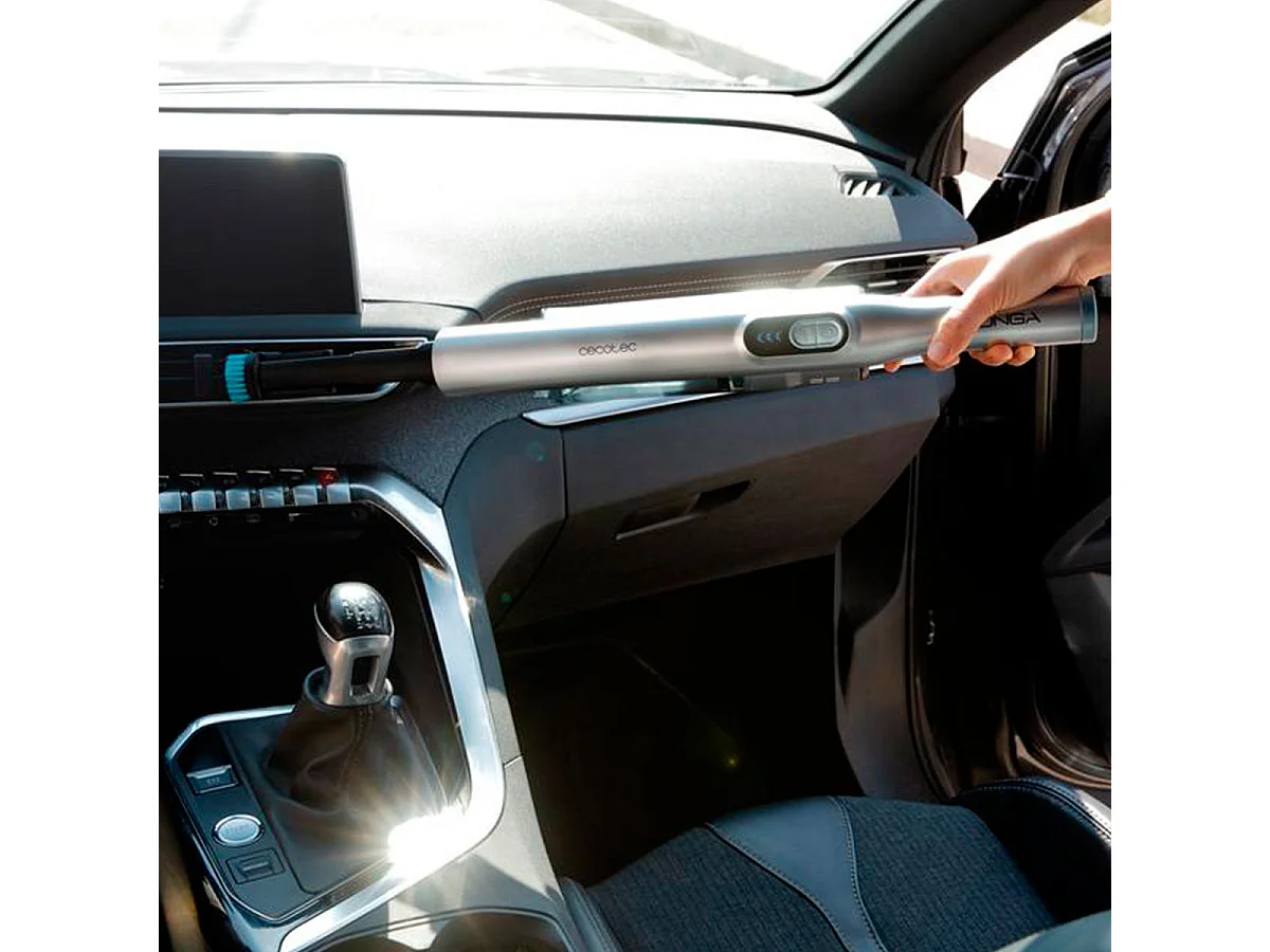 Aspirador de mano Cecotec Conga Rockstar Micro Essential 90W 13kPa 2 modos gris