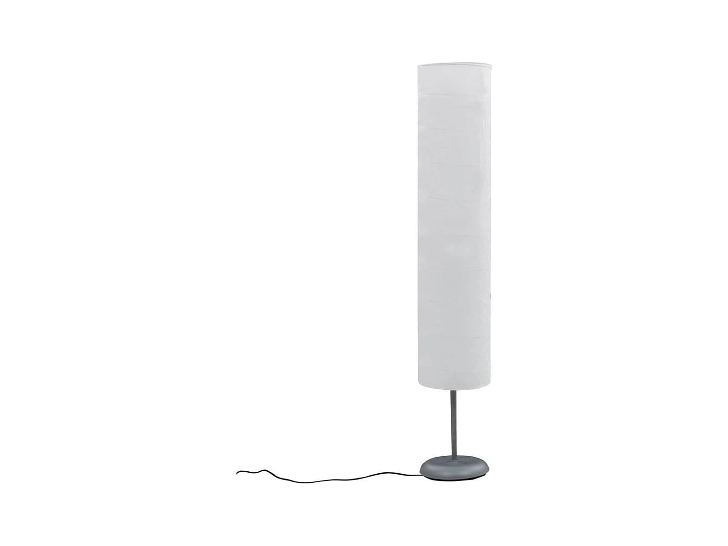 Lámpara de pie con soporte 60W E27 blanco Ø22x121 cm