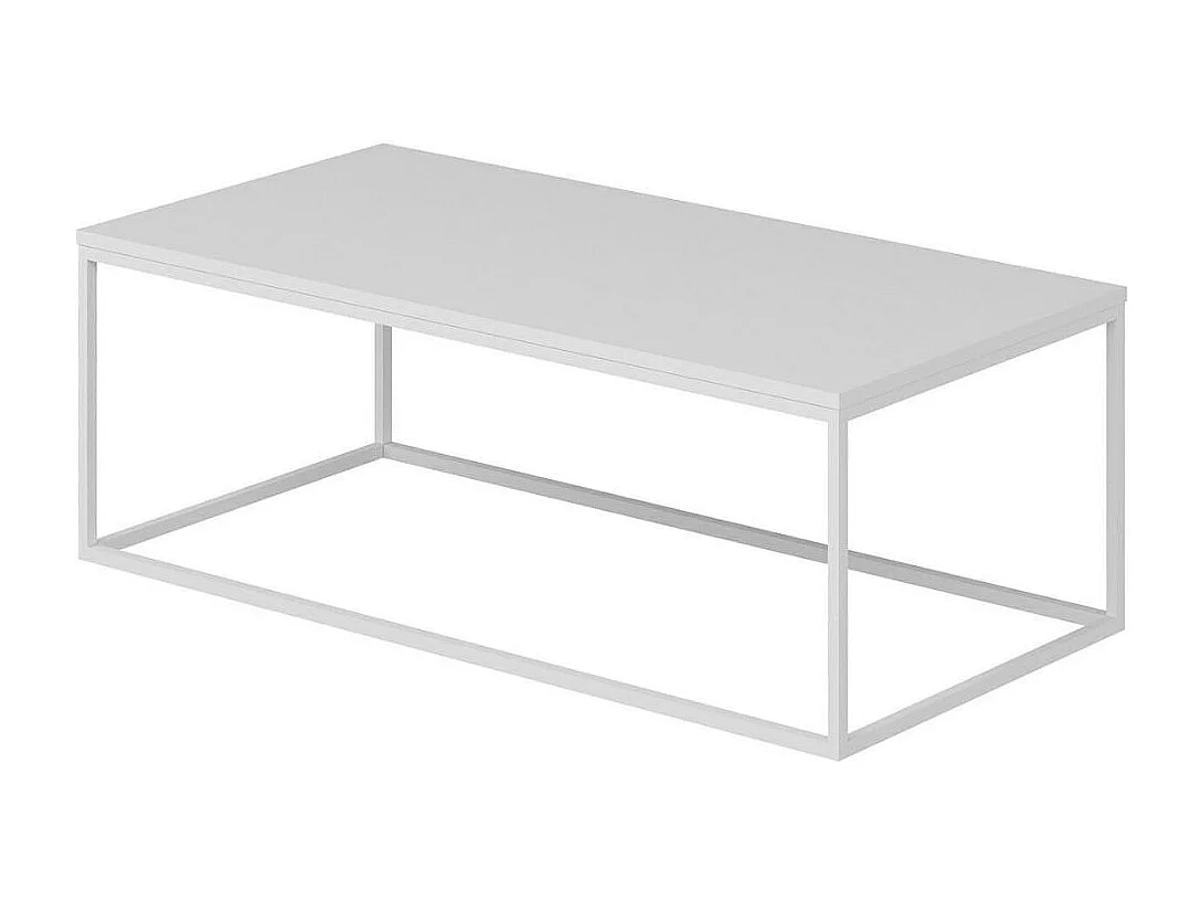 Mesa de centro Tiger blanco 42x120x60 cm