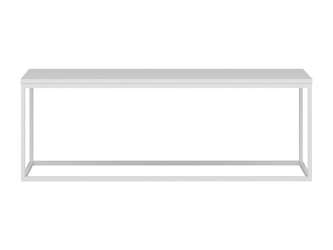 Mesa de centro Tiger blanco 42x120x60 cm