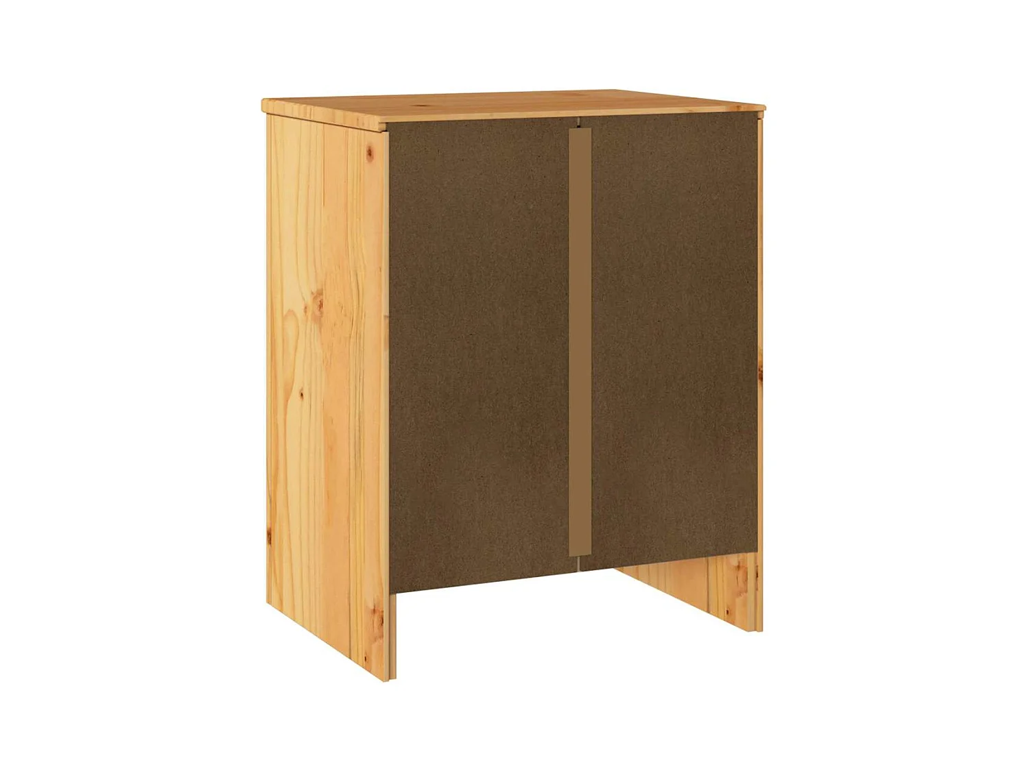 Cabinet de chevet Chêne 45 x 35 x 56 cm Bois massif en pin