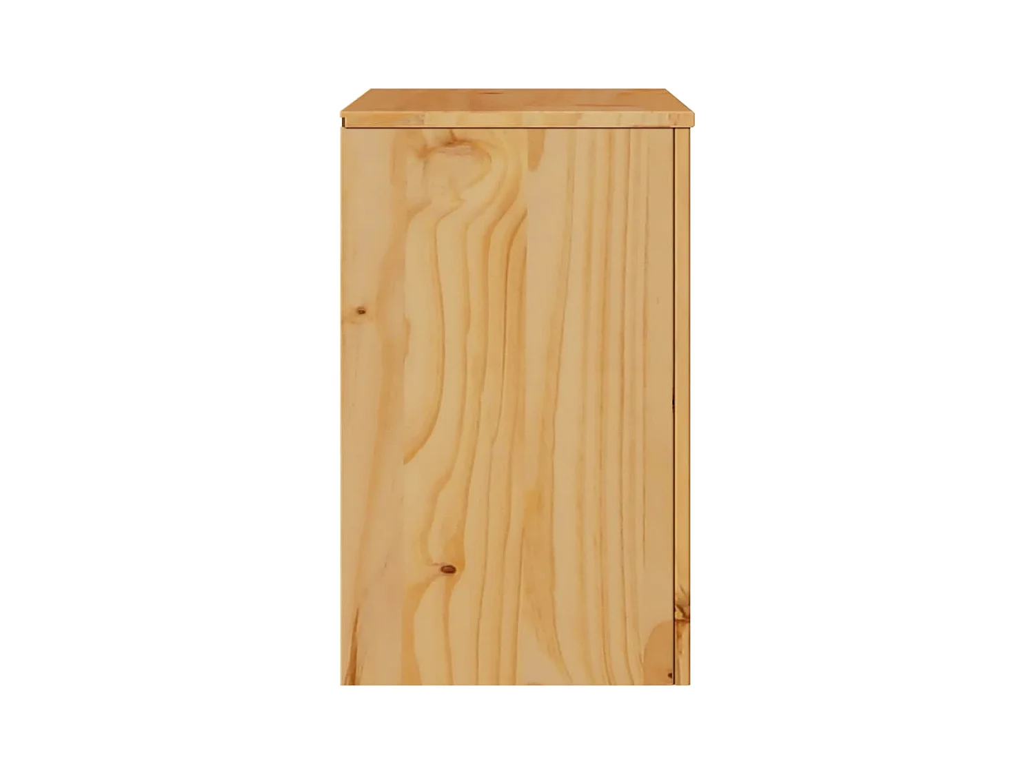 Cabinet de chevet Chêne 45 x 35 x 56 cm Bois massif en pin