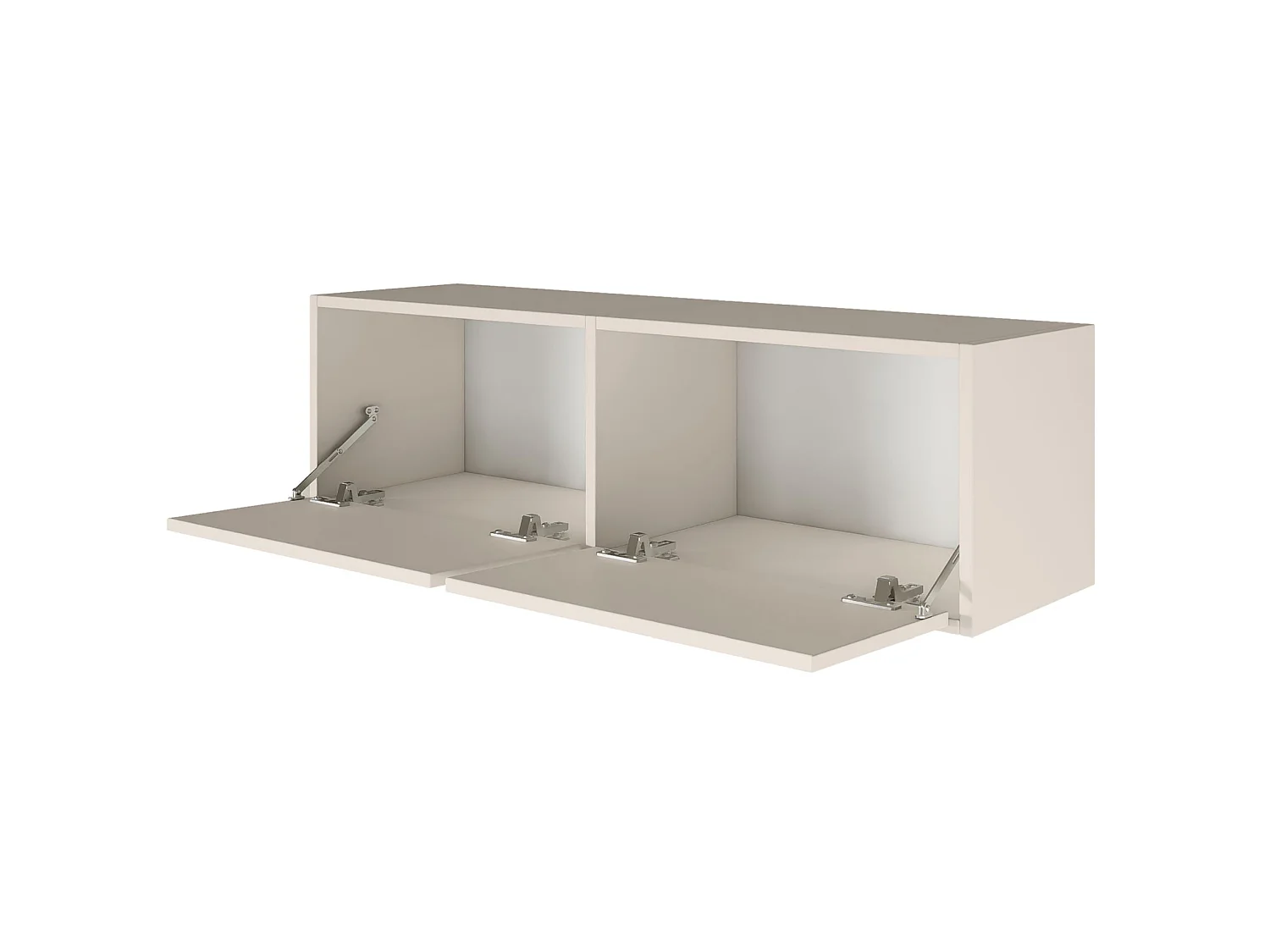 TV-Lowboard mit 2 Klappen – Kaschmirgrau – 100 cm – FRAMME