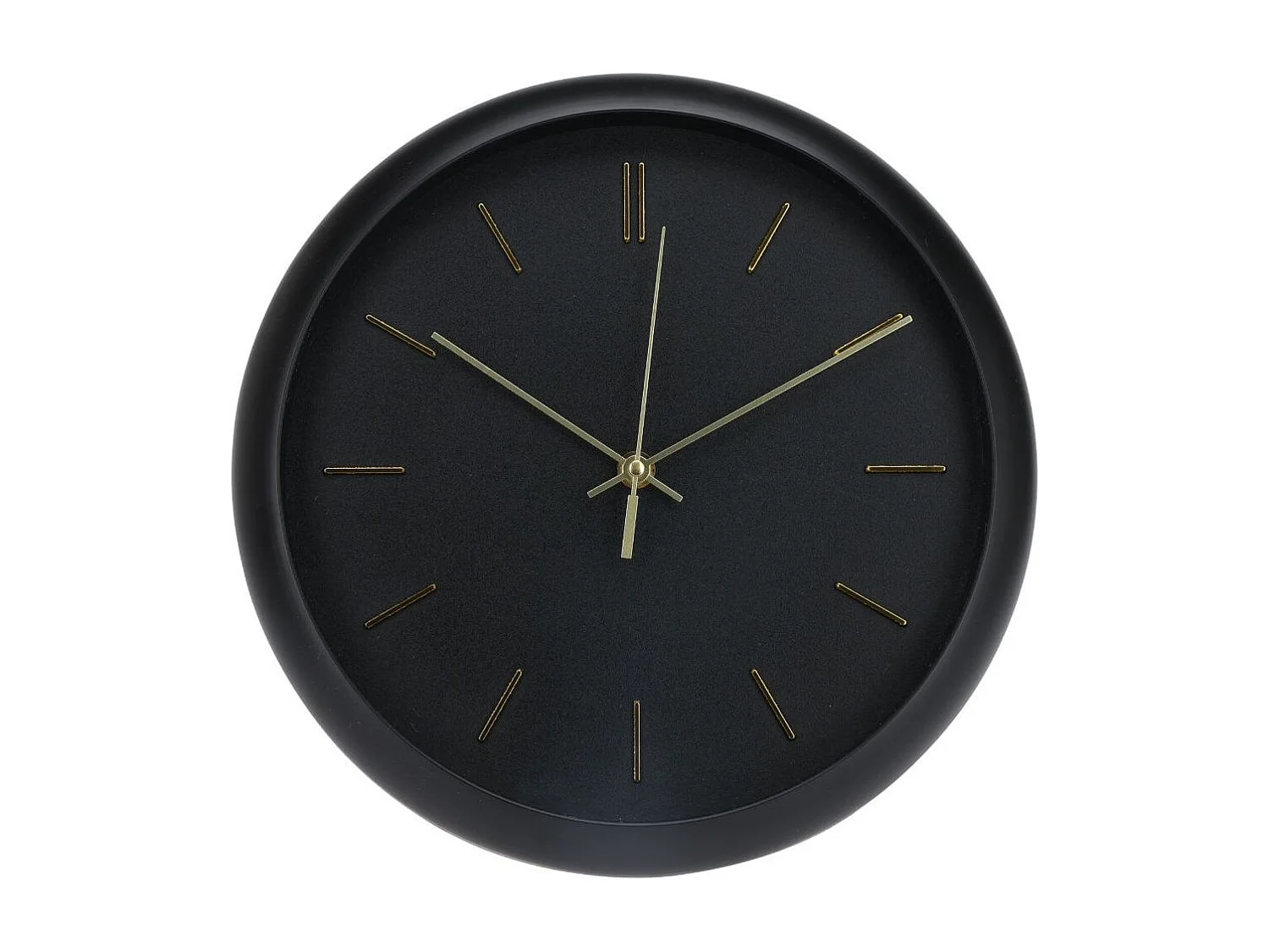 Reloj de pared Sintra diseño redondo negro Ø30 cm
