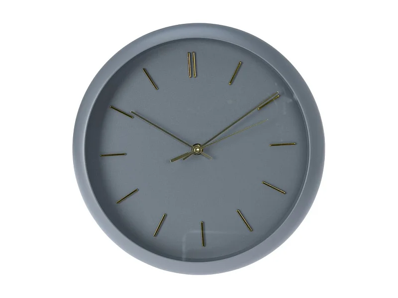 Reloj de pared Sintra diseño redondo gris Ø30 cm