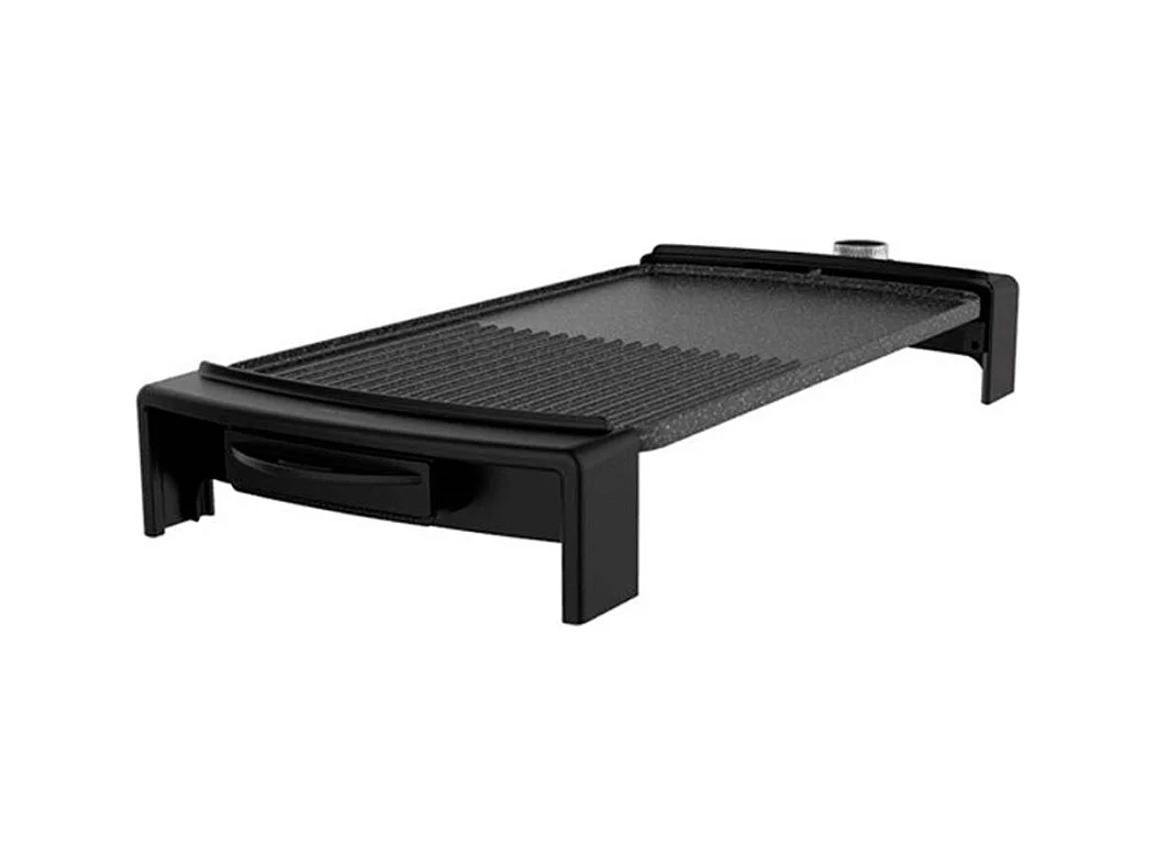 Plancha de asar eléctrica Cecotec Tasty&Grill 2500 RockWater MixGrill 2150W negro