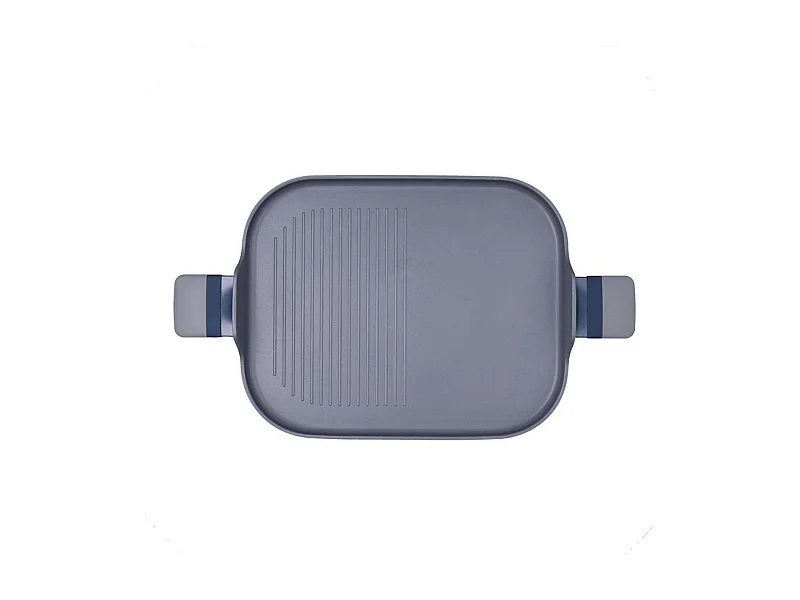 Asador Baltic Quid aluminio forjado gris 28x39 cm