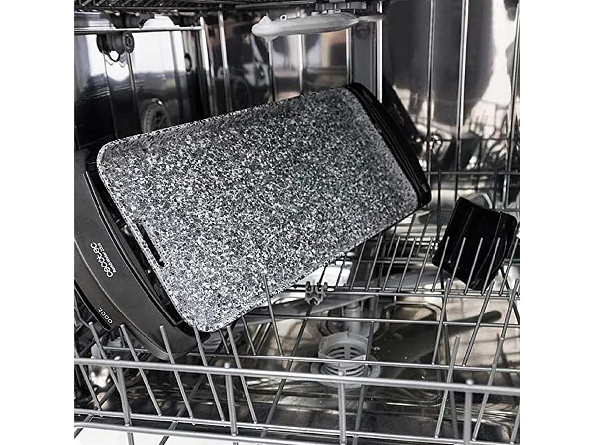 Plancha eléctrica Cecotec Rock&Water 2000 1800W negro/gris