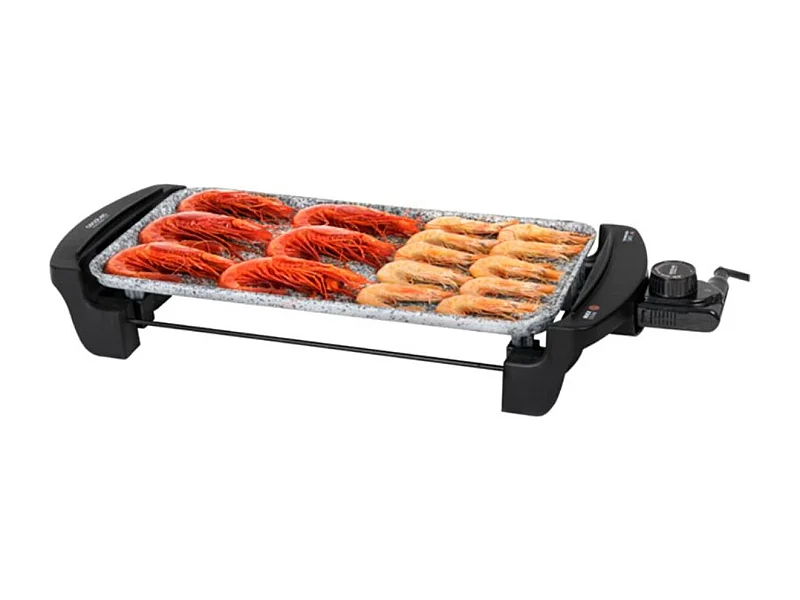 Plancha eléctrica Cecotec Rock&Water 2000 1800W negro/gris
