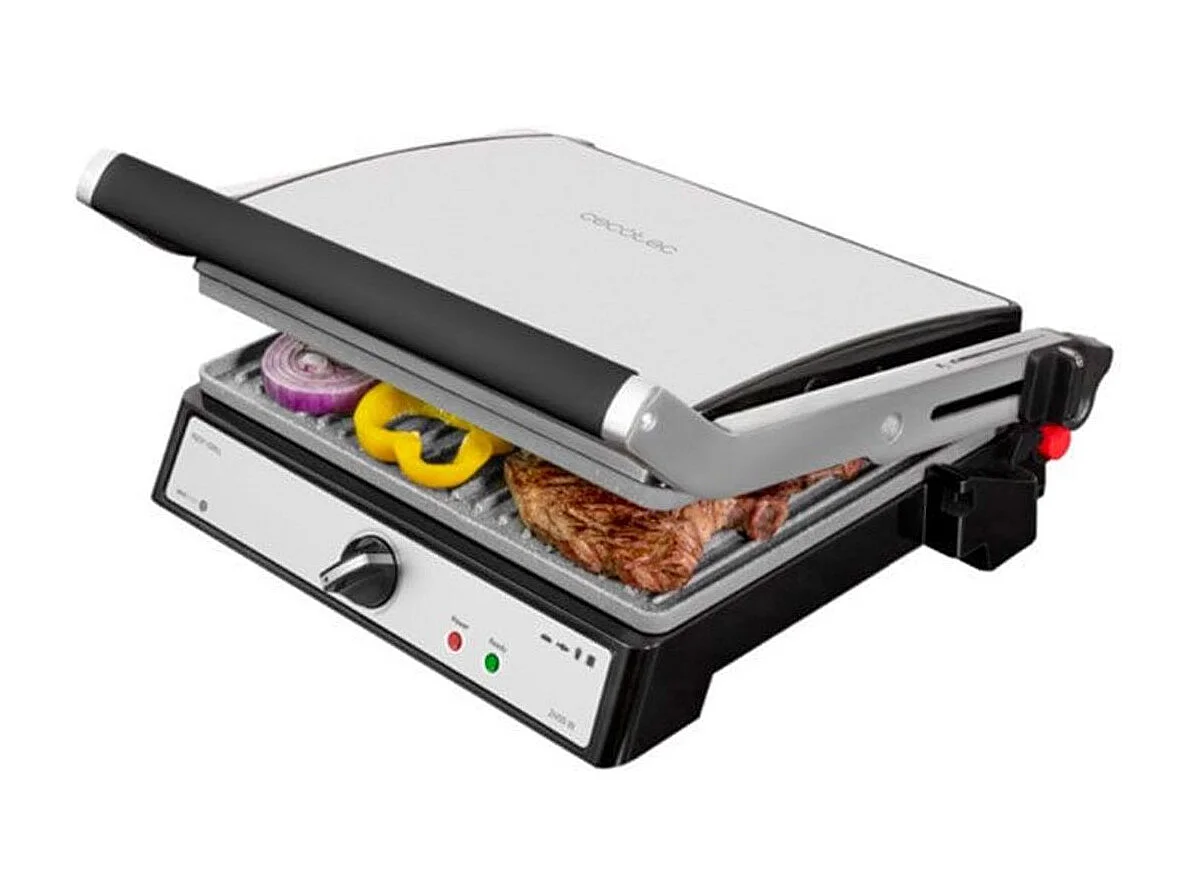 Parrilla eléctrica Cecotec Rock'nGrill 2400 UltraRapid 2400W inox