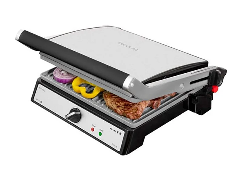Parrilla eléctrica Cecotec Rock'nGrill 2400 UltraRapid 2400W inox
