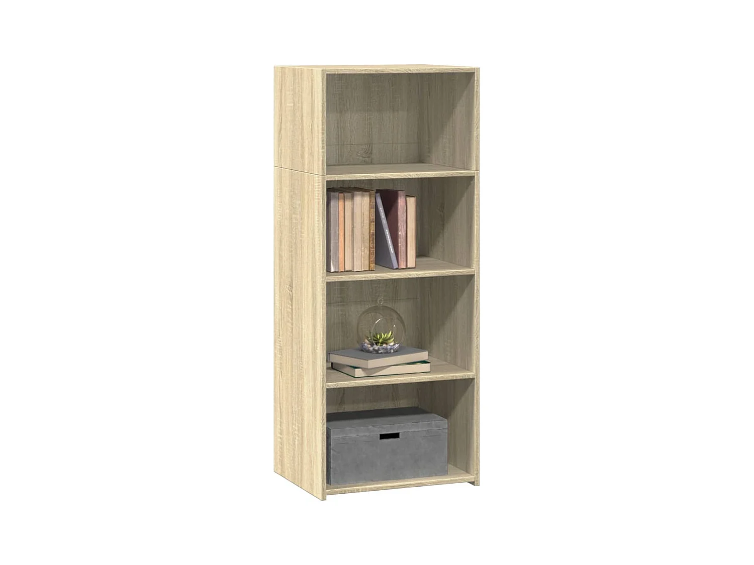 Buffet | Bahut | Meuble de rangement haut chêne sonoma 50x41x124 cm bois d'ingénierie