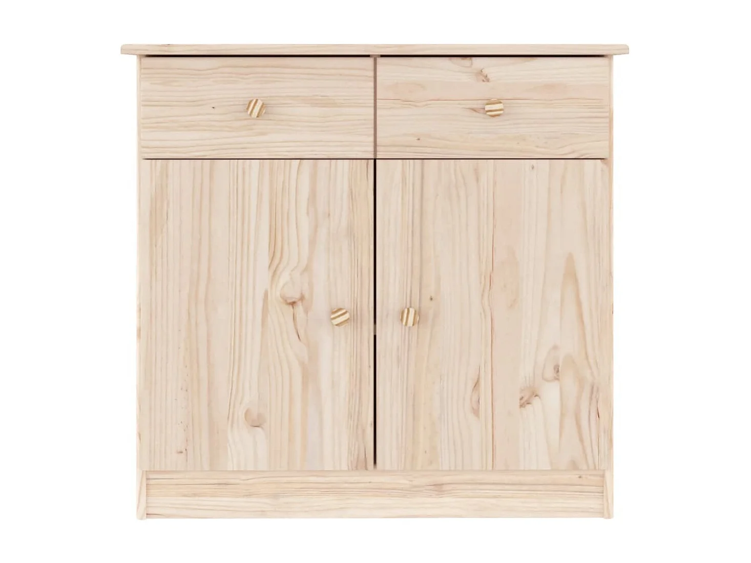 Buffet | Commode à tiroir | Meuble de rangement ALTA 77x35x73 cm bois massif de pin