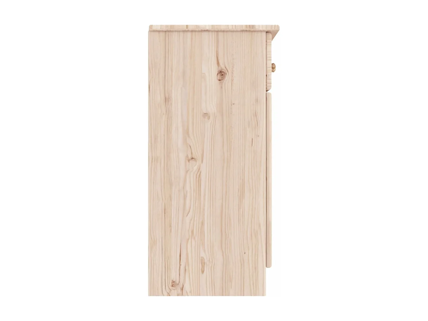 Buffet | Commode à tiroir | Meuble de rangement ALTA 77x35x73 cm bois massif de pin