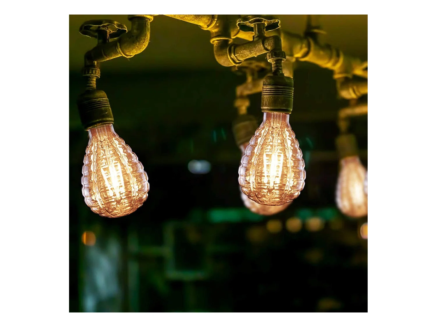 NETTLIFE LED-Glühbirne E27 Vintage-Glühbirne Retro-Glühbirne Warmweiß Edison-Glühbirne Glühfaden-Glühbirne Warmweiß Energiesparlampe 4-W-Glühbirne