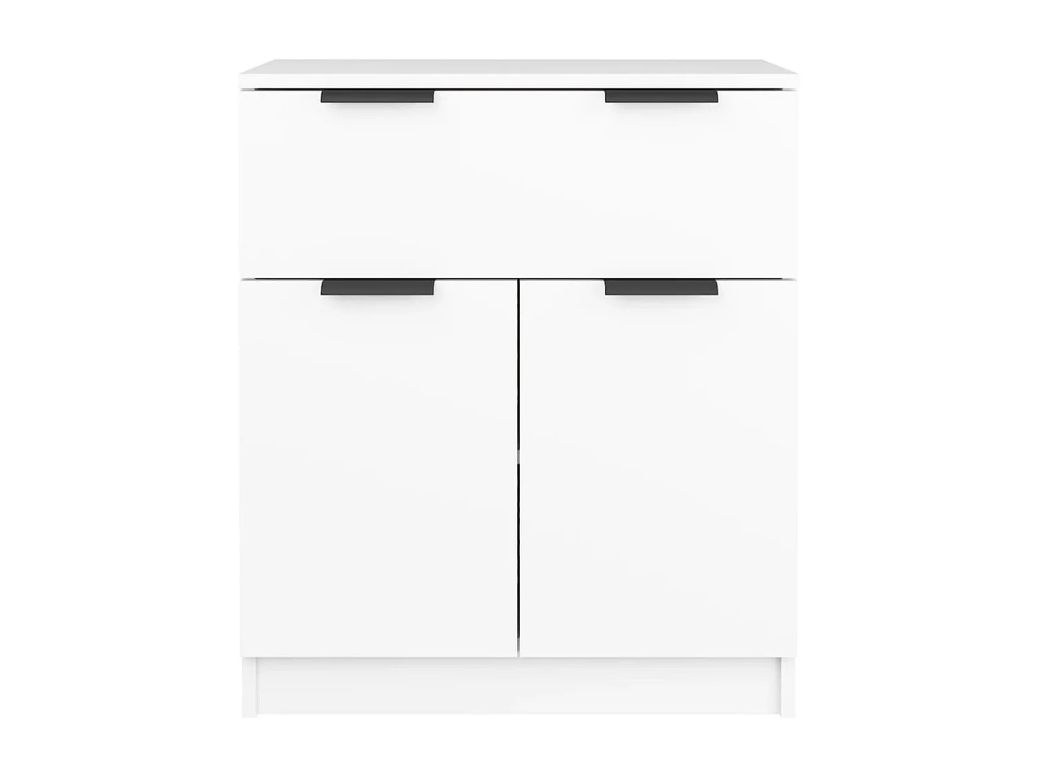 Buffet | Bahut | Meuble de rangement Blanc 60x30x70 cm Bois d'ingénierie